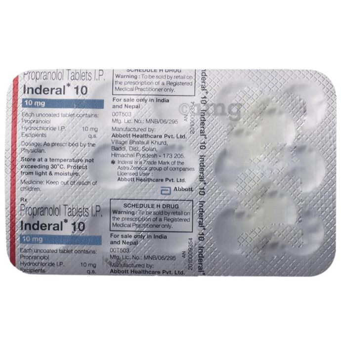 Inderal comprimé 40 mg