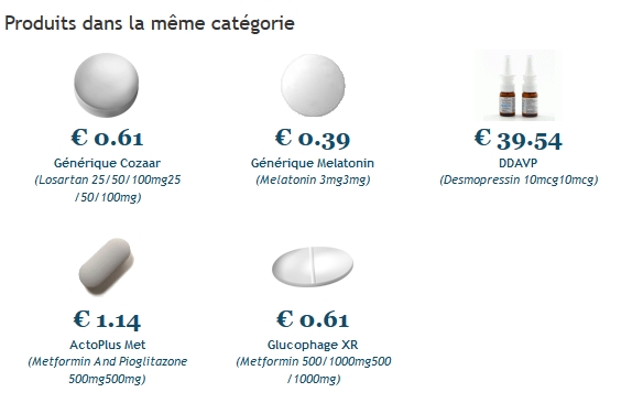 Metformin bon marché